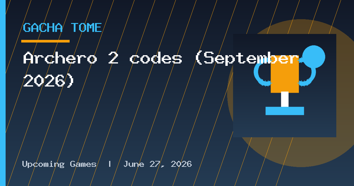 Archero 2 codes (September 2026)