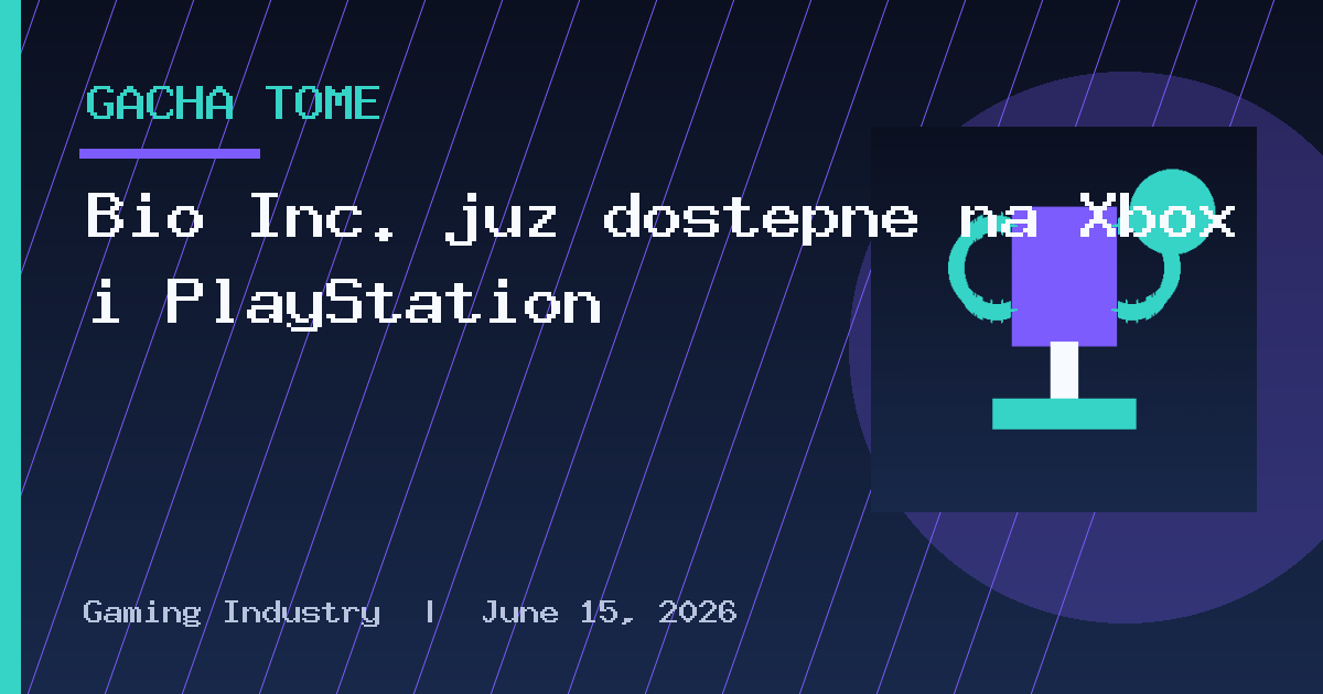 Bio Inc. już dostępne na Xbox i PlayStation