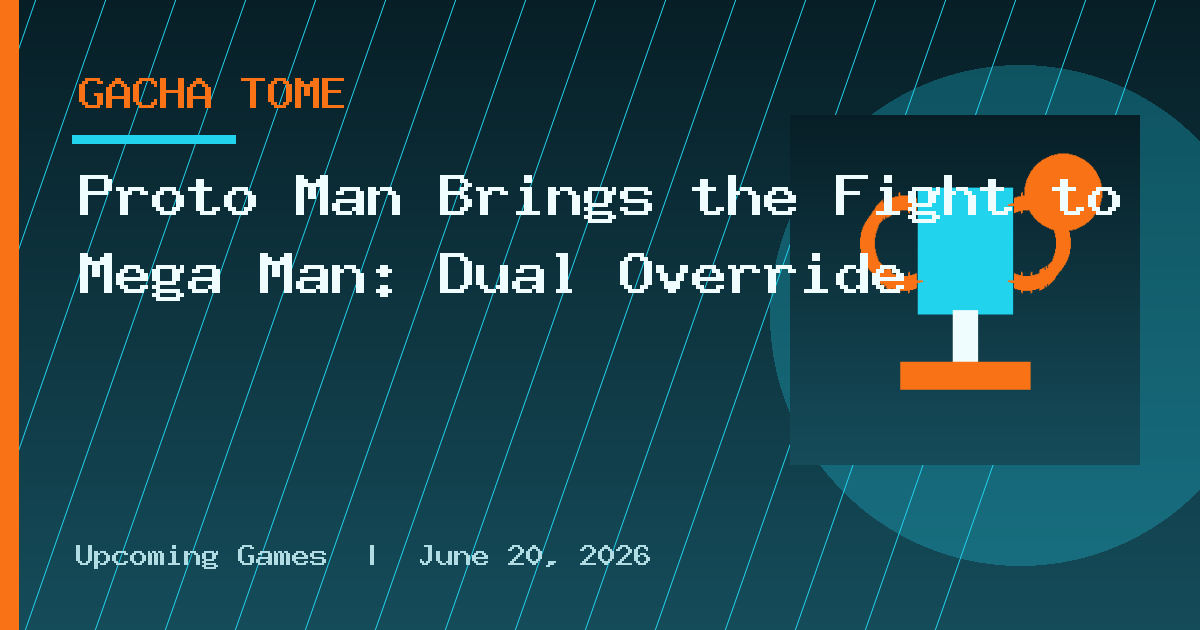 Proto Man Brings the Fight to Mega Man: Dual Override
